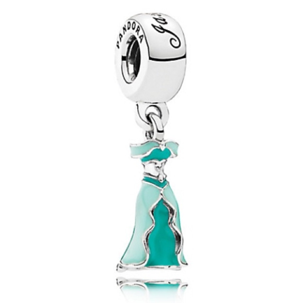 NEW PANDORA DISNEY Sterling Silver JASMINE DRESS